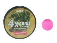 Geflechtschnur Jaxon Crius 4X Ultralight Pink 150m - 0.042mm BESTEN KUNSTKODER Angelshop