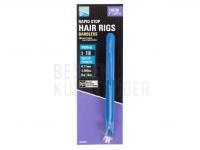 Preston KKM-B Mag Store Rapid Stop Hair Rigs 10cm 4” Size 18 0.17mm 3.088kg 6lb12oz BESTEN KUNSTKODER Angelshop