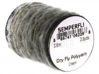 Semperfli Dry Fly Polyyarn 3.6m 3.9yds - Cream