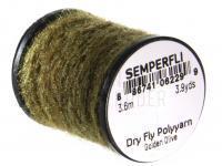 Semperfli Dry Fly Polyyarn 3.6m 3.9yds - Golden Olive BESTEN KUNSTKODER Angelshop