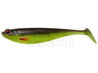 Gummifish Effzett Shadster PF Bulk 12cm 16.8g - Motoroil Chartreuse UV BESTEN KUNSTKODER Angelshop