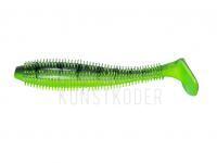 Gummifish Fox Rage Ultra UV Spikey Shads 12cm - UV Glow Perch BESTEN KUNSTKODER Angelshop