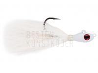 Köder Mustad Big Eye Bucktail Jig 3.5g 1/8oz - White BESTEN KUNSTKODER Angelshop