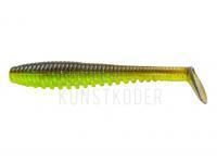 Gummifish Pontoon21 Awaruna Dun 3.5 inch | 89mm - 4217 Green Pumpkin-Chartreuse