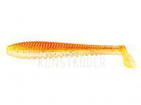 Gummifish Pontoon21 Awaruna Dun 4.0 inch | 101mm - 2307 Tomato-Light Chartreuse-TR Pearl BESTEN KUNSTKODER Angelshop