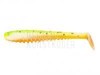 Gummifish Pontoon21 Awaruna Dun 4.0 inch | 101mm - 2309 Chartreuse-Milk Carrot Belly BESTEN KUNSTKODER Angelshop