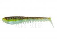 Gummifish Pontoon21 Awaruna EVO 3.5 inch | 89mm - 2308 Pumpkin Flash-Chart Pearl-Blue Belly BESTEN KUNSTKODER Angelshop