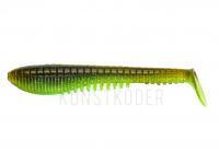 Gummifish Pontoon21 Awaruna EVO 4.0 inch | 101mm - 4217 Green Pumpkin-Chartreuse