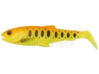 Gummifish Savage Gear Craft Cannibal PaddleTail Bulk 12.5cm 20g - Golden Ambulance Fluo Matte Finish