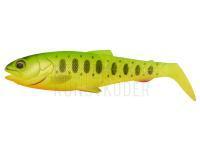 Gummifish Savage Gear Craft Cannibal PaddleTail Bulk 8.5cm 7g - Firetiger Fluo Matte Finish