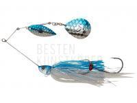 Köder Savage Gear Da’Bush Spinnerbait 14cm 21g Sinking - Blue Silver BESTEN KUNSTKODER Angelshop