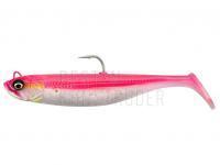 Gummifisch SG Savage Minnow 12.5cm 35g - Pink Pearl Silver 2+1pcs BESTEN KUNSTKODER Angelshop