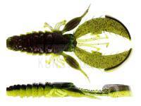 Gummiköder Westin CreCraw CreatureBait 10 cm 12g - Black/Chartreuse