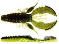 Gummiköder Westin CreCraw CreatureBait 6.5 cm 4g - Black/Chartreuse BESTEN KUNSTKODER Angelshop