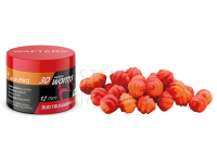 Match Pro Top Worms Wafters 3D Duo 12mm - Strawberry BESTEN KUNSTKODER Angelshop