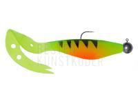 Gummifishe Delalande Sandra 12cm 10g - 175 - Fire Tiger Zébré BESTEN KUNSTKODER Angelshop