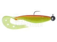 Gummifishe Delalande Sandra 12cm 10g - 46 - Chartreuse Dos Rouge BESTEN KUNSTKODER Angelshop