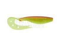 Gummifishe Delalande Sandra 12cm - 46 Chartreuse Dos Rouge BESTEN KUNSTKODER Angelshop