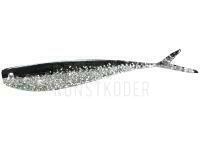 Gummifishe Lunker City Fat Fin-S Fish 3.5" - #033 Silver Pepper Shiner BESTEN KUNSTKODER Angelshop