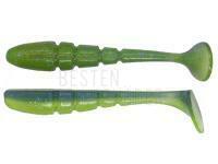 Gummifische X Zone Lures Pro Series Mini Swammer 2.75" 7cm - Electric Blue Chartreuse BESTEN KUNSTKODER Angelshop