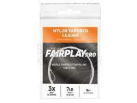 Cortland Fairplay Pro Nylon Tapered Leader | Clear | 9ft | 2X - 9 LB BESTEN KUNSTKODER Angelshop