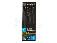 Matrix MXC-3 Super Stop Rigs 10cm - Size 16 / 0.165mm BESTEN KUNSTKODER Angelshop