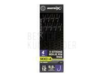 Matrix MXC-4 X-Strong Boilie Pin Rigs 10cm - Size 12 / 0.234mm BESTEN KUNSTKODER Angelshop