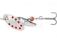 Köder Savage Gear Sticklebait Spinner #3 9.1g - Dirty Silver Red BESTEN KUNSTKODER Angelshop