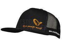 Mütze Savage Gear All Black Cap Black Caviar - One Size BESTEN KUNSTKODER Angelshop