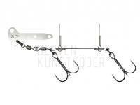 Savage Gear Pro Peg Blade Rig Large - 10cm | 0.78mm | #2 X 2 | 23kg | 2pcs BESTEN KUNSTKODER Angelshop