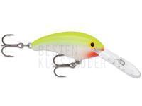 Wobbler Rapala Shad Dancer 5cm - Silver Fluorescent Chartreuse BESTEN KUNSTKODER Angelshop