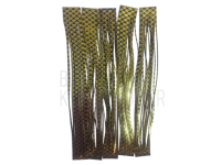 SiliLegs - Black & Gold Barred BESTEN KUNSTKODER Angelshop