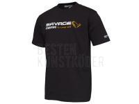 Savage Gear Signature Logo T-Shirt Black Ink - XL BESTEN KUNSTKODER Angelshop