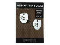 Spro Trout Master Mini Chatter Blades 14mm - White BESTEN KUNSTKODER Angelshop