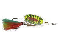 Spinner DAM Effzett Standard Spinner Dressed #5 / 12g - Fire Shark BESTEN KUNSTKODER Angelshop