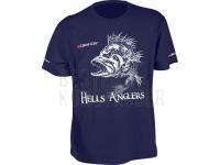T-shirt Hells Anglers Navy Blue - Perch - M BESTEN KUNSTKODER Angelshop