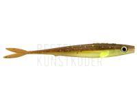 Gummifish Spro IRIS V-Power 8cm 3g - UV Brown Chartreuse BESTEN KUNSTKODER Angelshop