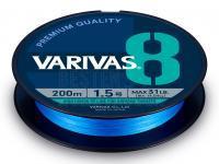 Geflechtschnur Varivas PE 8 Ocean Blue Edition 150m #1.5 31lb BESTEN KUNSTKODER Angelshop