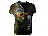 Dragon Breathable T-shirt Megabaits - carp black - 3XL BESTEN KUNSTKODER Angelshop