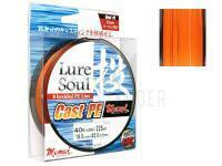 Geflochtene Schnur Momoi LURE SOUL CAST P.E. Orange 0.12mm 150m