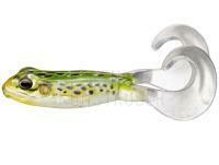 Gummifische LiveTarget Freestyle Frog 10 cm - Green/Yellow