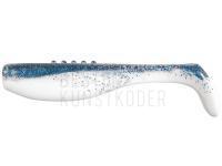 Gummifische Dragon Bandit PRO 12.5cm WHITE/CLEAR blue glitter