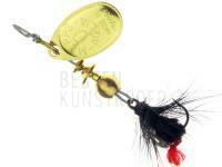 Spinner Mepps Aglia Mouche Gold / Black #0 2.5g