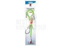 Dega Hake and Ling Leader for fish pieces - Single hook + Treble hook