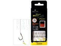 Mikado Method Feeder Rigs Braid Chinu with Push Stop 10cm - #10