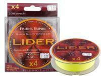 Geflechtschnur Fishing Empire Lider X4 150m fluo yellow - 0.18mm