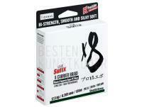 Geflochtene Schnur Sufix X8 Braid Stealth Green - 120m 0.128mm