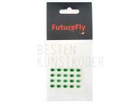 Future Fly 3D Epoxy Eyes Teardrop 7mm - FL. Green