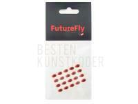 Future Fly 3D Epoxy Eyes Teardrop 7mm - FL. Red