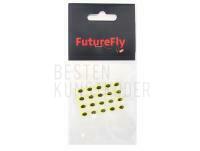 Future Fly 3D Epoxy Eyes Teardrop 7mm - FL. Yellow